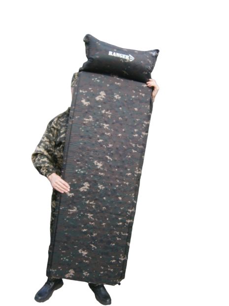 Самонадувний килимок каремат Ranger Batur Camo 185 см 60 см 2,5 см