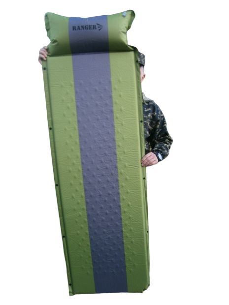 Самонадувний килимок каремат Ranger Tibet - RA 6632 195 см 60 см 3 см