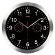 Настінні годинники Timelike™ (30 см) з термометром і гігрометром металеві