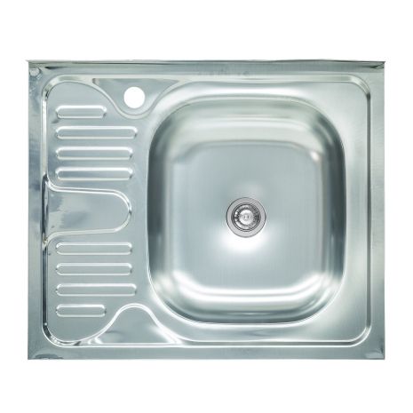 Мойка кухонная из нержавеющей стали Platinum 6050 R (0,4/120 мм)