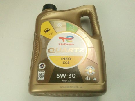 Масло моторное 5W-30 синтетическое TOTAL Quartz INEO ECS 4л. (151510)