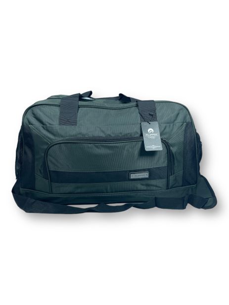 Дорожня сумка Filippini, 45 л, 1 відділення, 1 додаткове відділення, 2 бокові сітчасті кишені, розмір: 58*34*23 см, зелена