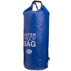 Гермомішок водонепроникний Waterproof Bag 30 л синій