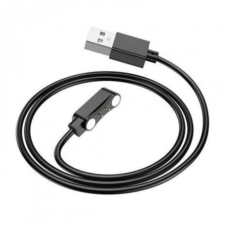 USB кабель для смарт часов Hoco Y15 черный