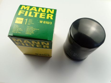 Фильтр масляный Doblo 1.4, MANN (W 610/3) (55230822)