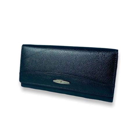 Жіночий гаманець Tailan шкіра чотири відділи для купюр 8 осередків для карт розмір:19*10*3 см чорний