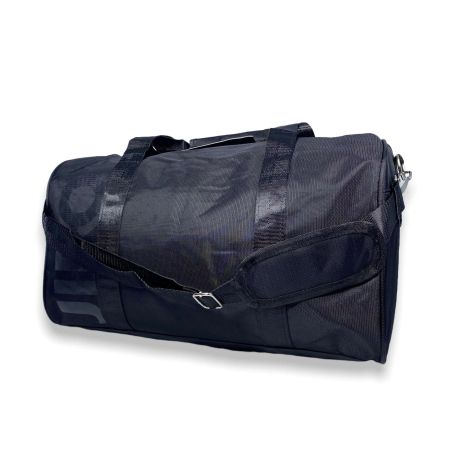 Спортивна сумка з кишенею для взуття Ji Rong 35 л одне відділення додаткові кишені розмір: 48*26*26 см чорна