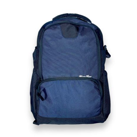 Рюкзак міський Wen Hao, 25 л, два відділення, фронтальна кишеня, внутрішні кишені, розмір 46*28*17см, синій