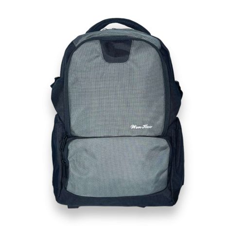 Рюкзак міський Wen Hao, 25 л, два відділення, фронтальна кишеня, внутрішні кишені, розмір 46*28*17см, сірий