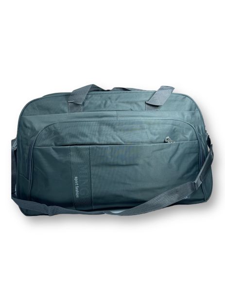 Дорожня сумка, 40 л, Sports, 1 відділення, дві додаткових кишені, регульований з"ємний ремінь, розміри: 58*36*20 см, зелена