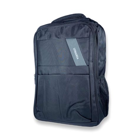 Міський рюкзак 25 л, два відділи, USB роз'єм + кабель, 2 кишені фронтальних, розмір: 45*35*16 см, чорнo-сірий