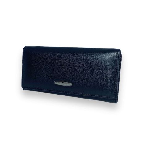Жіночий гаманець Kochi натуральна шкіра 4 відділи 8 для карток монетниця розмір: 19*10*3 см чорний