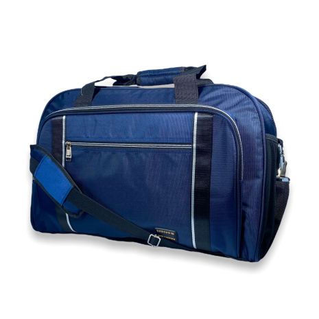 Дорожня сумка на 60 л TONGSHENG одне відділення внутрішня кишеня дві фронтальні кишені розмір: 60*40*25 см синя