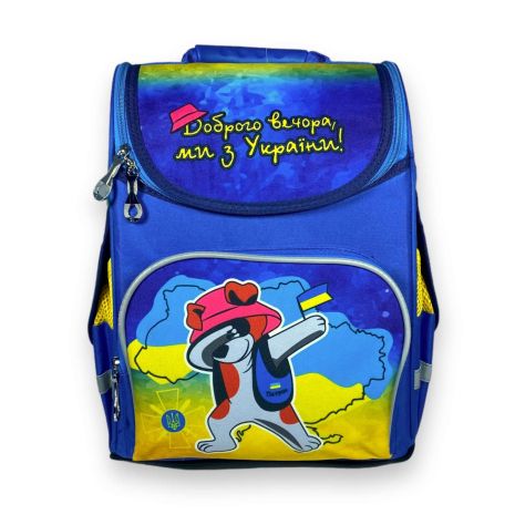 Шкільний рюкзак Space для хлопчика, ​одне відділення, бічні кишені, розмір: 33*28*15 см, з Псом Патроном