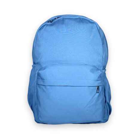 Міський рюкзак BeimaiQI 20л один відділ фронтальна кишеня бокові кишені розмір 43*30*16см блакитний