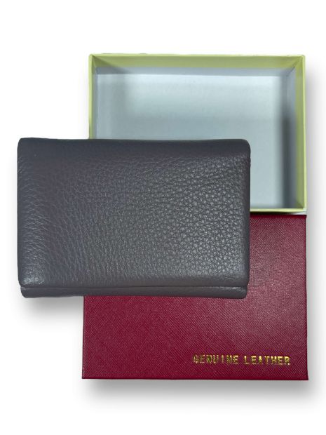 Жіночий гаманець Leather натуральна шкіра 2 відділи 5 осередків для карток розмір: 12,5*9*4 см таро