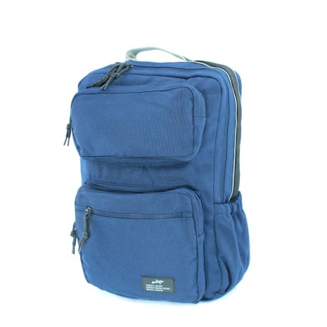 Міський рюкзак S03 одне відділення, дві фронтальні кишені, розміри: 45*34*15 см, 23 л, синій