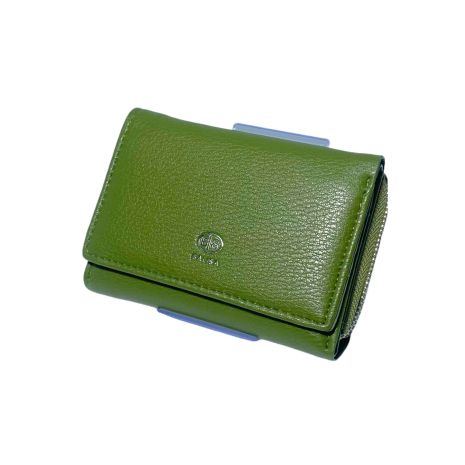 Жіночий гаманець Balisa С6602-064 одне відділення для купюр 6 відділів для карток розміри: 13*9*3см зелений