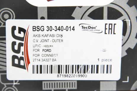 ШРУС внешний Connect 02-(75PS), BSG (BSG30340014)