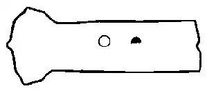 Комплект прокладок М104 W124/140/202/210 (верхний), BGA (RK6313)