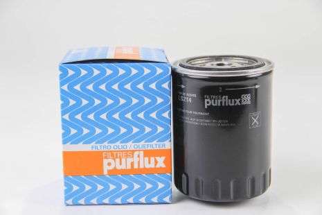 Фильтр масла Golf III/T4 1.9TD 96/Sharan 1.9TDI00 (h-119mm), PURFLUX (LS214)