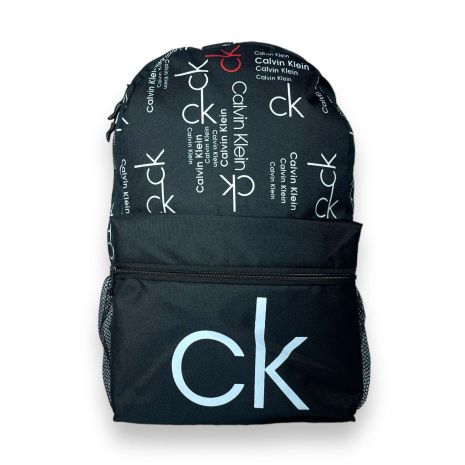 Рюкзак спортивний BagWay 15л одне відділення фронтальна кишеня бічні кишені, розмір 38*27*12 см чорний принт 4