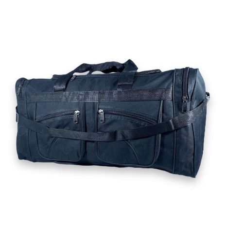 Дорожня сумка Sport одне відділення 2 фронтальних кишені 2 бокових кишені розмір: 70*35*27 см чорна