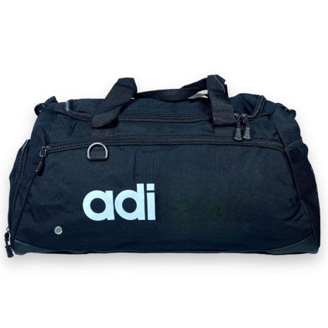 Спортивна сумка одне відділення додаткові кишені з'ємний ремінь розмір: 50*26*23 чорний