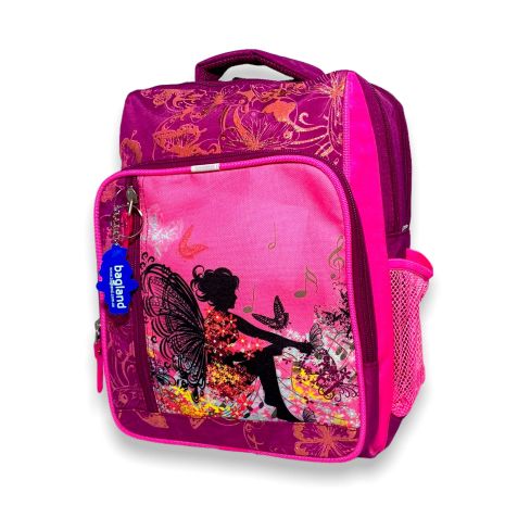 Рюкзак дитячий шкільний для дівчинки Bagland 112702389 два відділи кишені роз.35*25*15рожево-фіолетовий
