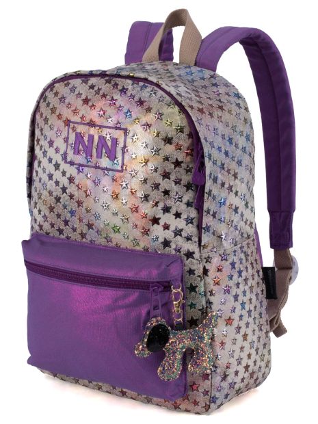 Міський молодіжний рюкзак WinnerOne214-4 одне відділення 2кишені в середині розмір 29*13*40см фіолетовий