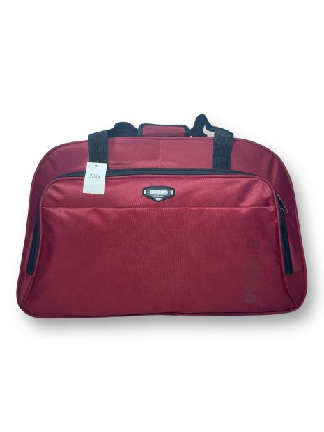 Дорожня сумка 45л Fashion ручки наплічний ремінь розмір: 35*56*22 см червоний