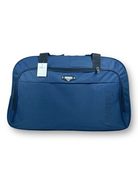 Дорожня сумка 45л Fashion ручки наплічний ремінь розмір: 35*56*22 см синій