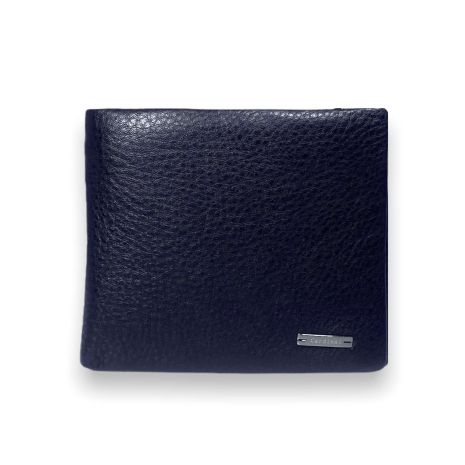 Чоловічий гаманець з натуральної шкіри Cardinal 208G магніт 5вічок для карток розмір 12*10*2см чорний