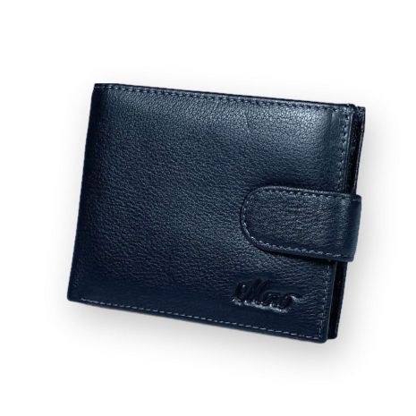 Чоловічий гаманець Moro з затискачем відділення для купюр зовнішня монетниця розмір: 12*9*2.5 см чорний