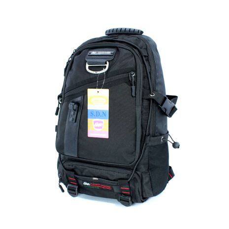 Міський рюкзак, 20 л, одне відділення, три кишені, додаткова стяжка, розміри: 45*30*15 см, чорний