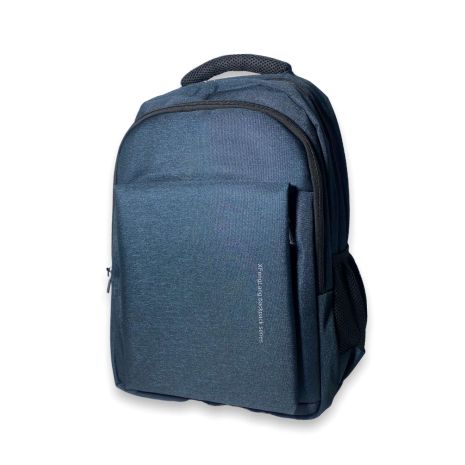 Міський рюкзак, два відділи внутрішня кишеня,фронтальні кишені бокові кишені розм: 50*32*20 синій