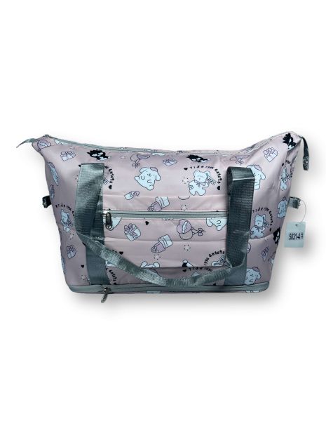 Дорожня жіноча сумка Fashion, 25л, 1 відділення, розширення об"єму, додаткові кишені, розмір: 43*41*20 см, рожева