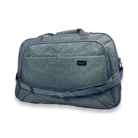 Дорожня сумка 40 л SYBW одне відділення дві фронтальні кишені з"ємний ремінь розмір: 56*35*20 см сіра
