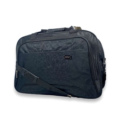 Дорожня сумка 40 л SYBW одне відділення дві фронтальні кишені з"ємний ремінь розмір: 56*35*20 см чорна
