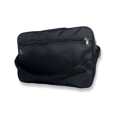 Чоловіча сумка Wallaby 2600, одне відділення ремінь, незнімний, ручка, розмір: 25*20*15см, чорна