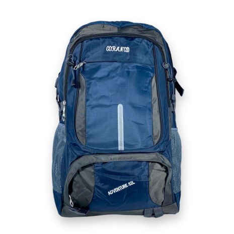 Туристичний рюкзак, 40 л, ''Gorangd'', нейлон, два відділи, додаткові кишені, розмір: 55*35*20 см, синій