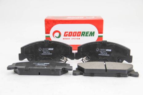 Колодки передние тормозные Hyundai Accent/Getz 94-10, GOODREM (RM1416)