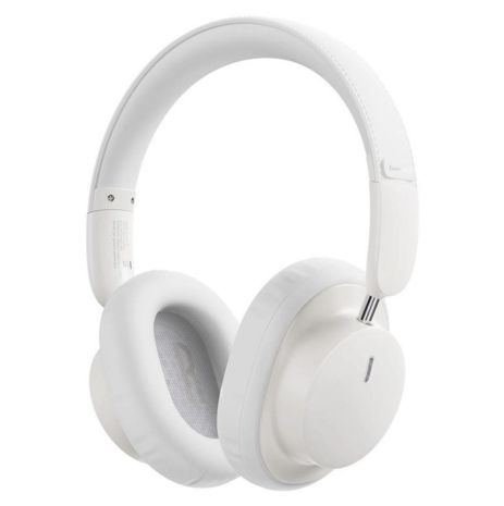 Бездротові навушники Baseus Bowie D03 Bluetooth 5.3 Earphone HIFI Stereo Headset 40mm white