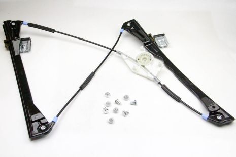 Механизм стеклоподъемника передний Golf IV 97-05 L (без электромотора), JP Group (1188101070)