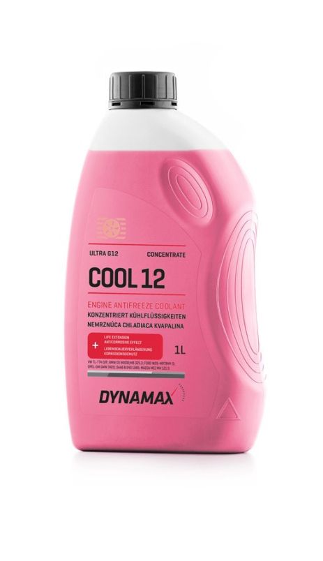 Антифриз G12 DYNAMAX COOL ULTRA концентрат (1L), DYNAMAX (500143)