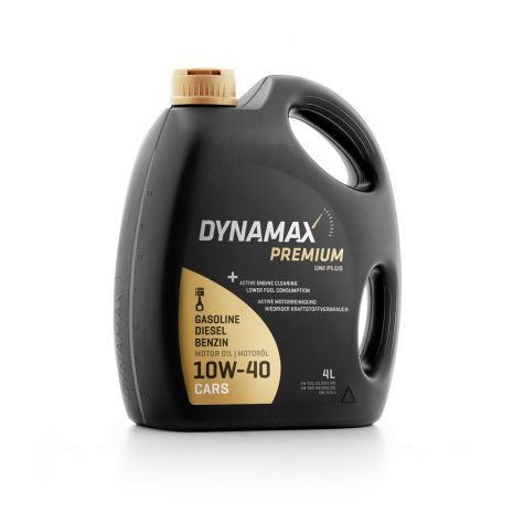 Масла моторные DYNAMAX UNI PLUS 10W40 (4L), DYNAMAX (501893)