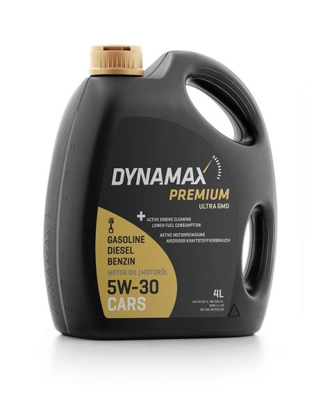 Масла моторные DYNAMAX PREMIUM ULTRA GMD 5W30 (4L), DYNAMAX (502079)