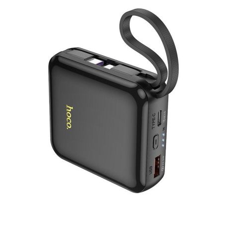Power Bank Hoco Q23 Blade 22.5W+PD20W fully compatible with cable 10 000mAh Black