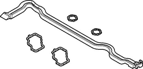 Комплект прокладок крышки головки цилиндра RENAULT 2,0 dCi M9R 06-, ELRING (720620)