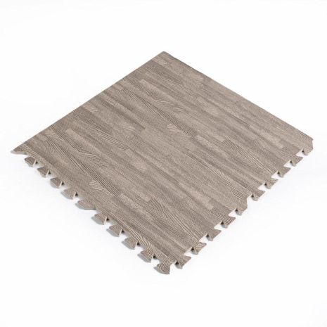 Підлога пазл - модульне покриття для підлоги 600x600x10мм сіре дерево (МР9) SW-00000209